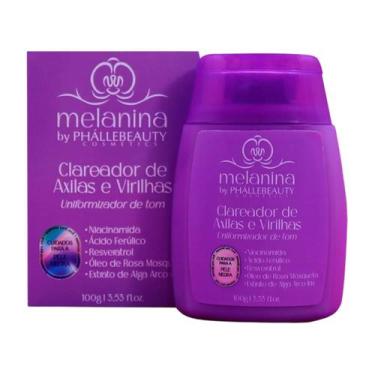 Imagem de Clareador De Axilas E Virilhas Phalle Beauty 100Ml Melanina - Natu Cha