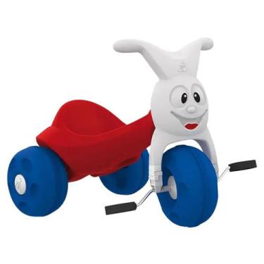 Imagem de Triciclo a Pedal Infantil Bandeirante Europa, Vermelho