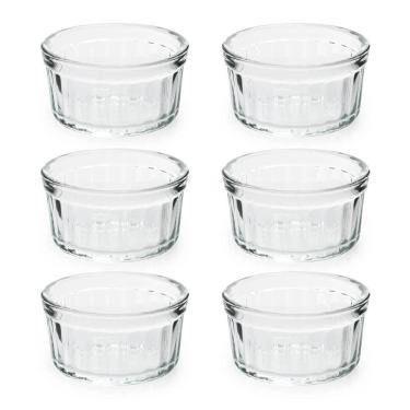 Imagem de Ramekin De Vidro Ramequi Para Forno E Freezer 140Ml 6 Peças