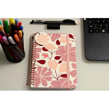 Imagem de Confetti Caderno 1/4 80Fls Flores Bege