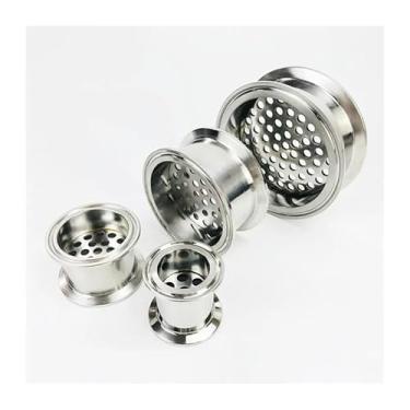 Imagem de Placa de filtro 4" (102 mm) Virola 119 mm Placa de filtro tripla para fabricação de cerveja caseira acessórios aço inoxidável 304