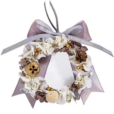 Imagem de WYUYIWH Flor artificial coroa de flores eternas caixa de presente de flores preservadas romântico preservado rosa real aniversário melhor amiga namorada festival decoração ornamentos (D)