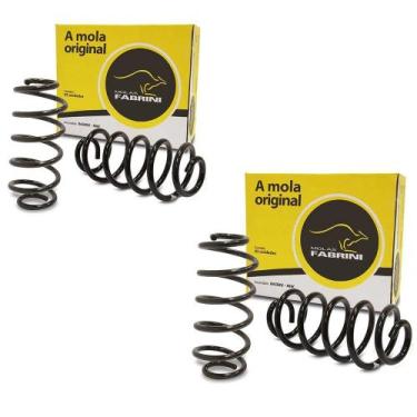 Imagem de Kit par mola suspensao dianteira e traseira com e sem ar - palio weeke