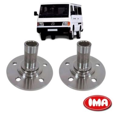 Imagem de Par Cubo Da Roda Dianteiro - Mb 180 1993 A 1996 - Al-363 - IMA