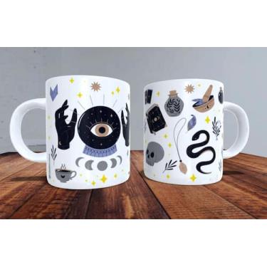 Imagem de Xicara de porcelana 325ml ref0014 - casa fé