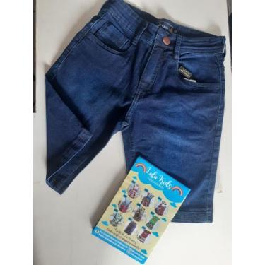 Imagem de Bermuda jeans infantil - Lulu kids , 10kg, M