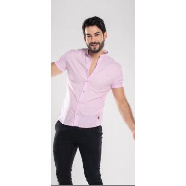 Imagem de Blusa em linho gola padre