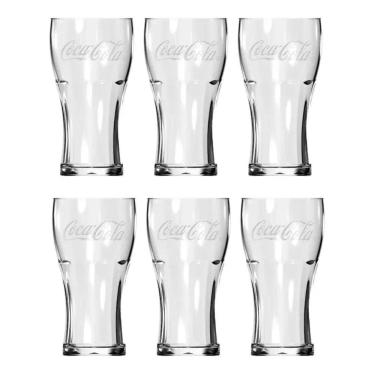 Imagem de 3X Jogo De Copos Contour Coca Cola Nadir Copo 470Ml - 6 Unid