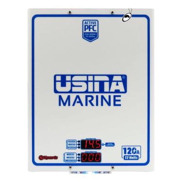 Imagem de Fonte Náutico Carregador De Bateria Usina Marine 12V 120A PFC