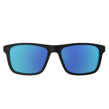 Imagem de Clip On Para Armação Hb Switch 0351  Fosco Lente Azul Espelhada Polarizada-Unissex