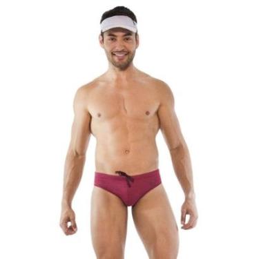 Imagem de Sunga Slim Vinho Silk Gel Garda Uomo-Masculino