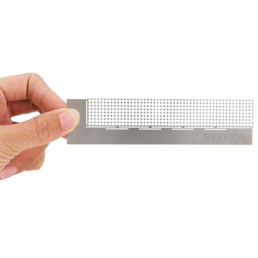 Imagem de Régua de pintura diamante, régua de malha de diamante 5d ferramenta de régua de desenho de diamante para brocas redondas artesanato de arte