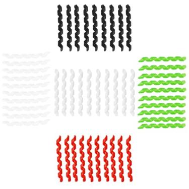 Imagem de Xmomx Bicicleta 10 peças cada 5 cores envoltório espiral cabo de bicicleta protetor de moldura borracha preto vermelho branco verde transparente para linha de freio de câmbio antifricção MTB bicicleta