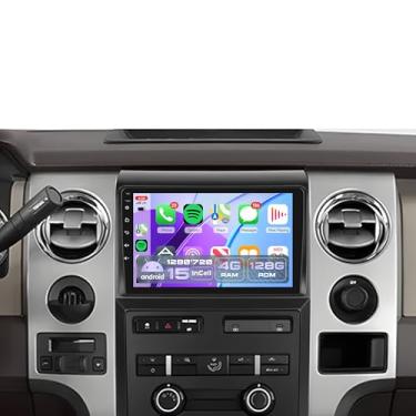 Imagem de Rádio estéreo automotivo 4 núcleos 4G + 128 G Android 15 para Ford F150 SVT Raptor 2009-2012, Rimoody Wireless Carplay Andorid link espelho automático 22 polegadas tela INCELL GPS WiFi Bluetooth 5.0