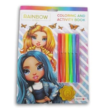 Imagem de Rainbow High Coloring and Activity Book with Premium Paper - 32 Pages