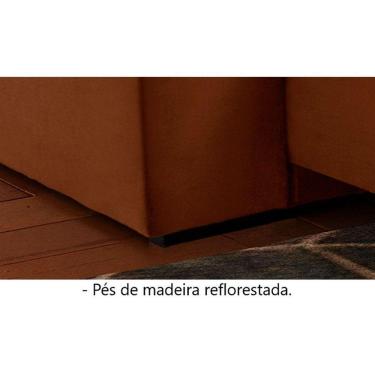 Imagem de Sofá Retrátil E Reclinável Apolo 2,90m 5 Lugares Terracota