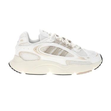 Imagem de adidas Tênis masculino Ozmillen com cadarço casual - branco, Branco, 42