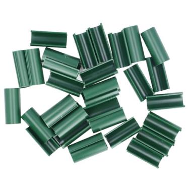 Imagem de SIWOTED 32 peças braçadeira de verão para tubos de PVC estufas linha cobre piscina clipes abrigos