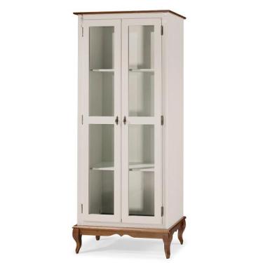 Imagem de Cristaleira de Vidro e Madeira com 2 Portas Hannover - M560300 - Linz,