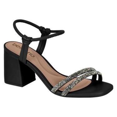 Imagem de Sandália Festa Salto Baixo Bloco Grosso Beira Rio 8436213