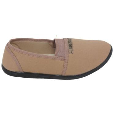 Imagem de Sapatilha Feminina Moleca Pano Tradicional Confort com Elástico Flexível 520.59 Nude (Nude, BR, Adulto, Numérico, 34)