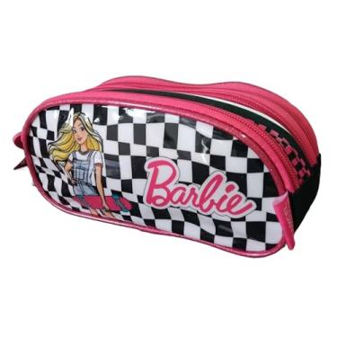 Imagem de Estojo Escolar Triplo Feminino Lindo (Estampa 1)