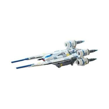 Imagem de Blocos De Montar Rebel U Wing Starfighter 594 Peças Nave De Jyn Rogue 