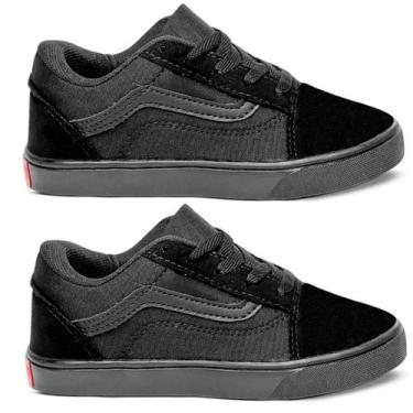 Imagem de Kit 2 Pares Tenis Infantil Old Skol Unissex Menino Menina - Orks, 2 pa