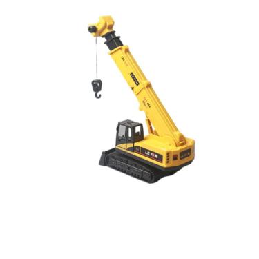 Imagem de Brinquedo de guindaste de construção alimentado por inércia com gancho elevável