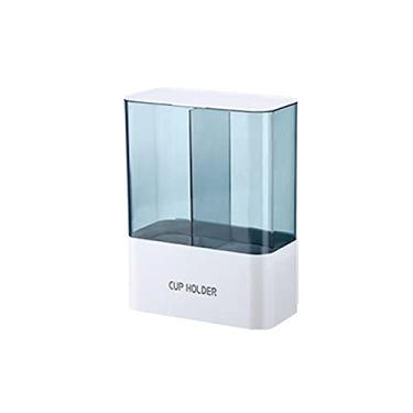 Imagem de Dispenser de Copos para Beber Água Tipo Puxar Montado na Parede Tubo Suporte Descartáveis Adequado Pequenos com Base Cônica ou Plana Uso Diário em Cas