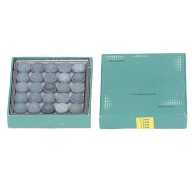 Imagem de Chiffonade 50 peças de pontas de taco de bilhar 9/10/11/12/13 mm – Material PU de substituição de pontas de taco de bilhar para bilhar e sinuca (11 mm)