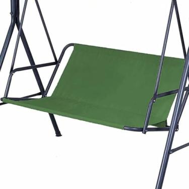 Imagem de Capa de substituição para balanço de pátio de 2 ou 3 lugares, em tecido Oxford 600D resistente e impermeável, ideal para cadeiras e bancos. Inclui capas para almofadas de balanço~/