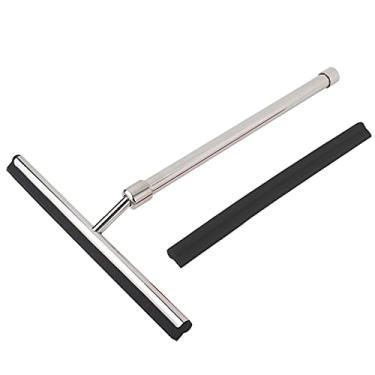 Imagem de SIWOTED Alça Extensível Limpador De Vidro De Janela De Aço Inoxidável Escova De Espelho De Banheiro