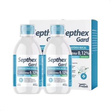 Imagem de Kit 2 - Enxaguante Bucal Septhex Gard Clorexidina 0,12% Full