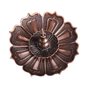 Imagem de Suporte De Incenso Em Forma De Lótus, Placa Para Bastões E Cones, Arte