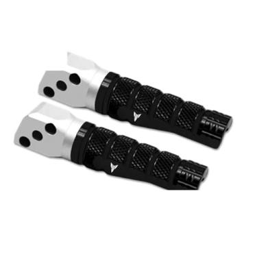 Imagem de Anti-derrapante Apoio para os pés do passageiro traseiro esquerdo e direito cnc, apoio para os pés, pedais para MT-10 mt10 2016-2023 2021 2020(Black MT)