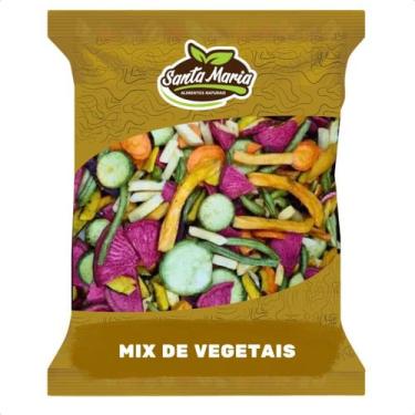 Imagem de Chips de Vegetais- Legumes Desidratados 1 kg - Santa Maria Alimentos, 