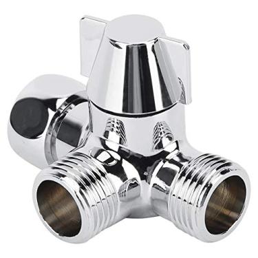 Imagem de CUOFYUNL G1/2 "Duche Adaptador em forma de T de três vias Desviador de água Conector Bidê sanitário Separador de água