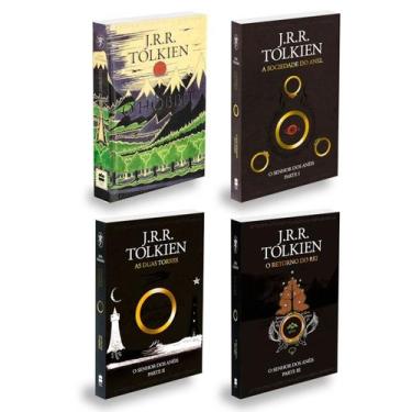 Imagem de Trilogia O Senhor dos Anéis em Capa Dura + O Hobbit Capa Dura - HARPER