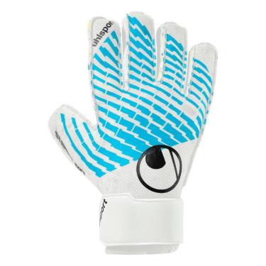 Imagem de Luva De Goleiro uhlsport Cybertec Starter Soft - Branco e Azul-Unissex