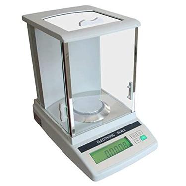 Imagem de SGeneE Balanças eletrônicas de alta precisão de laboratório Max 1 mg Material escolar Balanças analíticas digitais (520 g/1 mg)