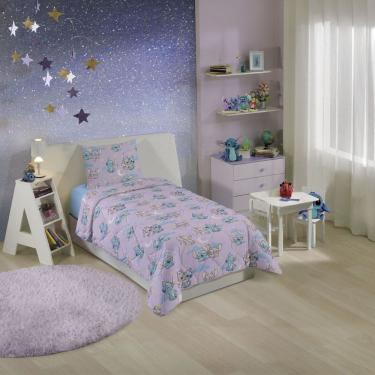 Imagem de Edredom Infantil Solteiro Microfibra Dupla Face Stitch