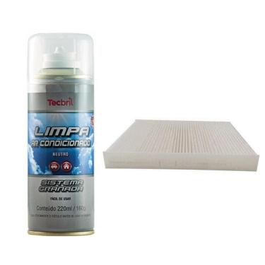 Imagem de Kit Troca Filtro Ar Condicionado + Higienizador Vera Cruz 2007 a 2011