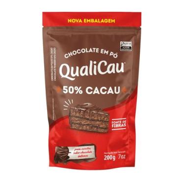 Imagem de Chocolate em Pó 50% Cacau QualiCau Tamanho:200g, 200g