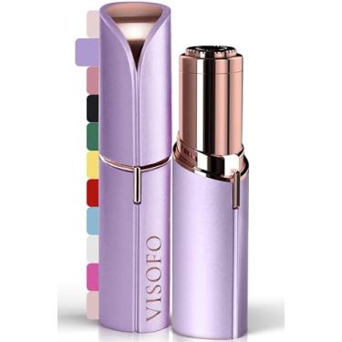 Imagem de Remoção de pelos faciais para mulheres | Dispositivo elétrico de barbear, ferramentas de remoção de dermaplaning de bigode pequeno, pinças, depilador, aparador facial, barbeadores, aparelhos de beleza