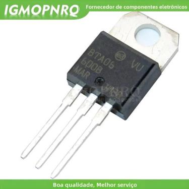 Imagem de Triac TO-220 De 6 Amp E 600 Volt, 10 Peças BTA06 BTA06-600, Tiristor N