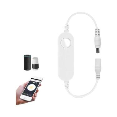Imagem de Interruptor De Luz WiFi Inteligente Tuya Para Controle De Fita LED DC 