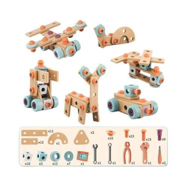 Imagem de Brinquedo Educativo Multifuncional Infantil: Kit De Ferramentas Elétri