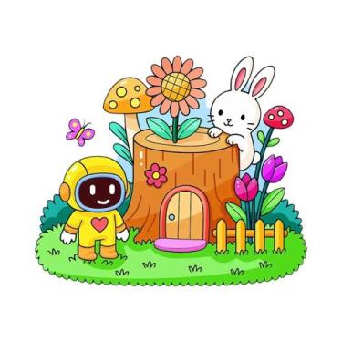 Imagem de Livro De Colorir Para Adultos E Adolescentes: Padrões De Jardins Minús