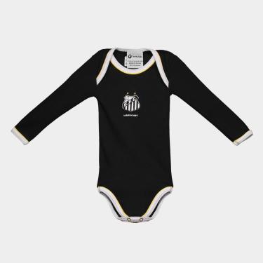 Imagem de Body Torcida Baby Avulso Longo Color Santos-Unissex